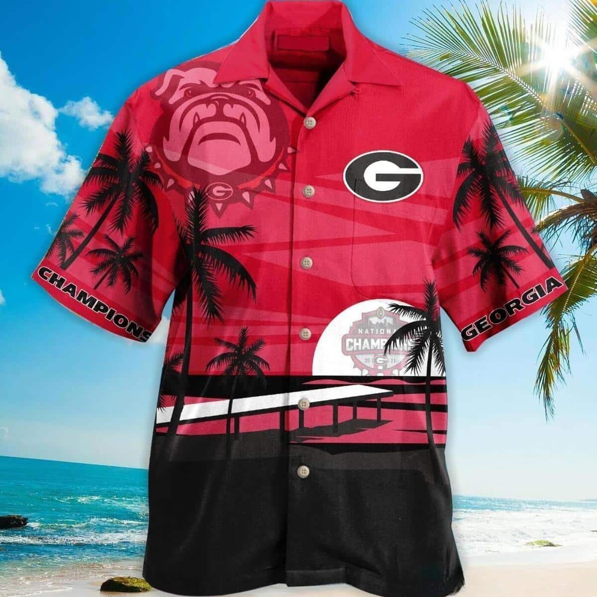 Georgia Bulldogs Champions Uga Hawaiian Shirt JC