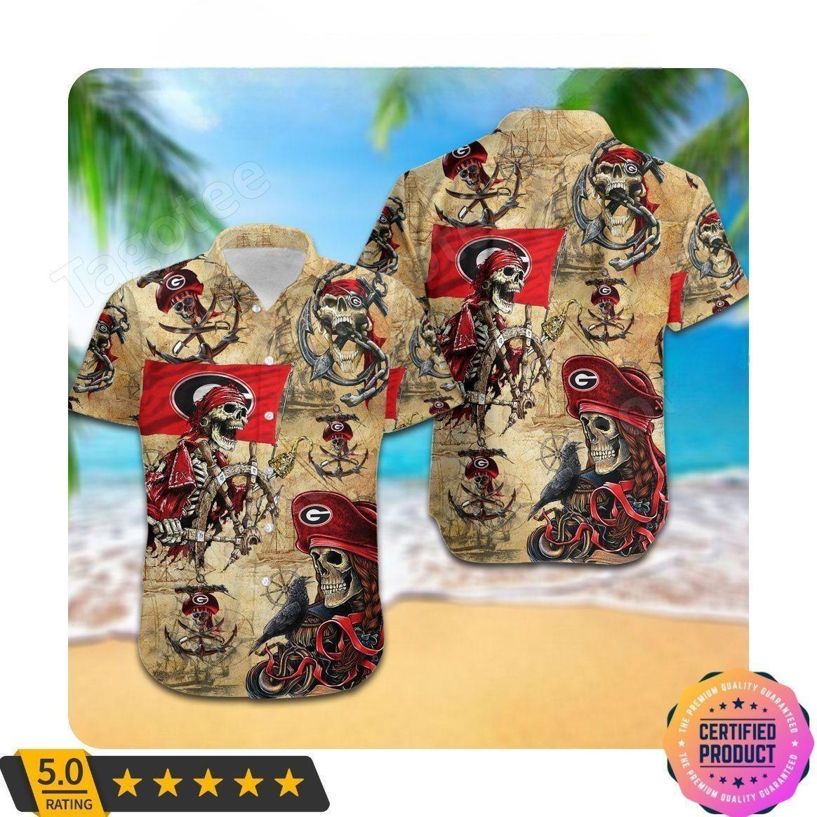 Georgia Bulldogs Uga Hawaiian Shirt SS