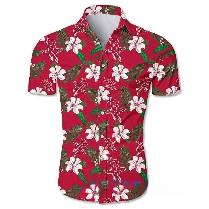 Houston Rockets Basketball Hawaiian Shirt DE