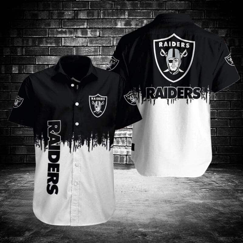 Las Vegas Raiders Enthusiast Hawaiian Shirt YD