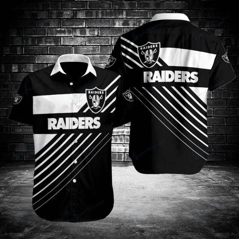 Las Vegas Raiders Football Hawaiian Shirt UT