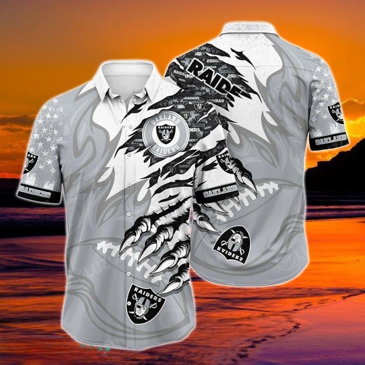 Las Vegas Raiders NFL Hawaiian Shirt KD