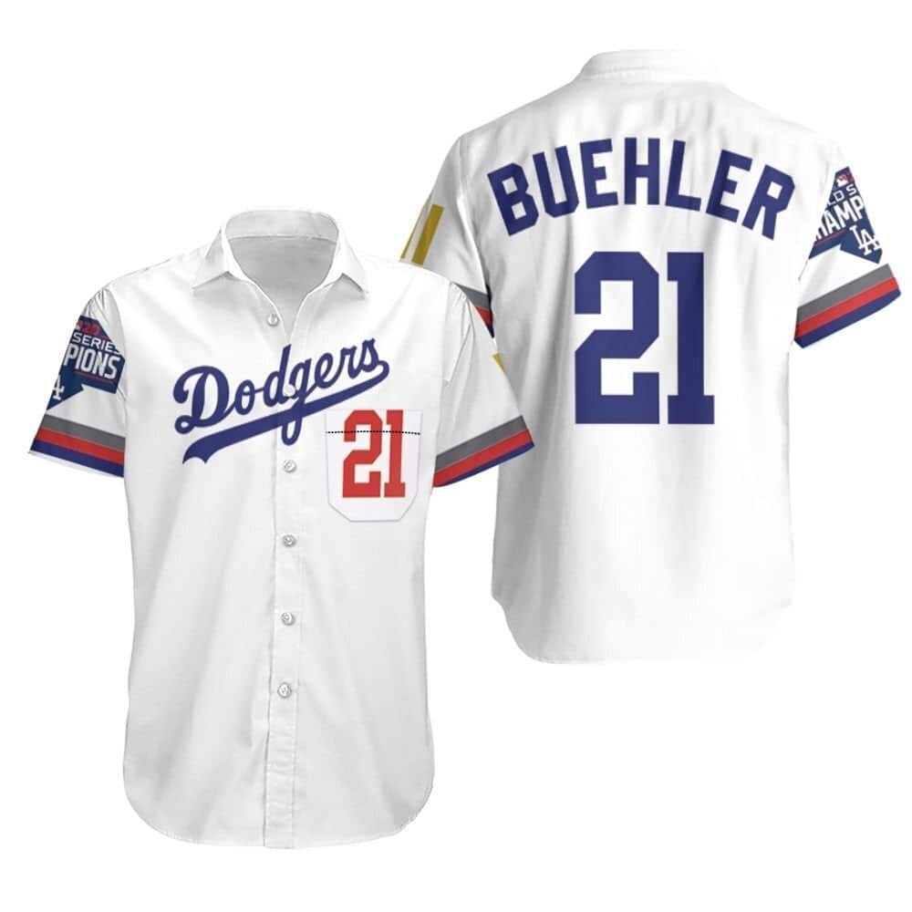 Los Angeles Dodgers Buehler 21 Baseball Hawaiian Shirt TD