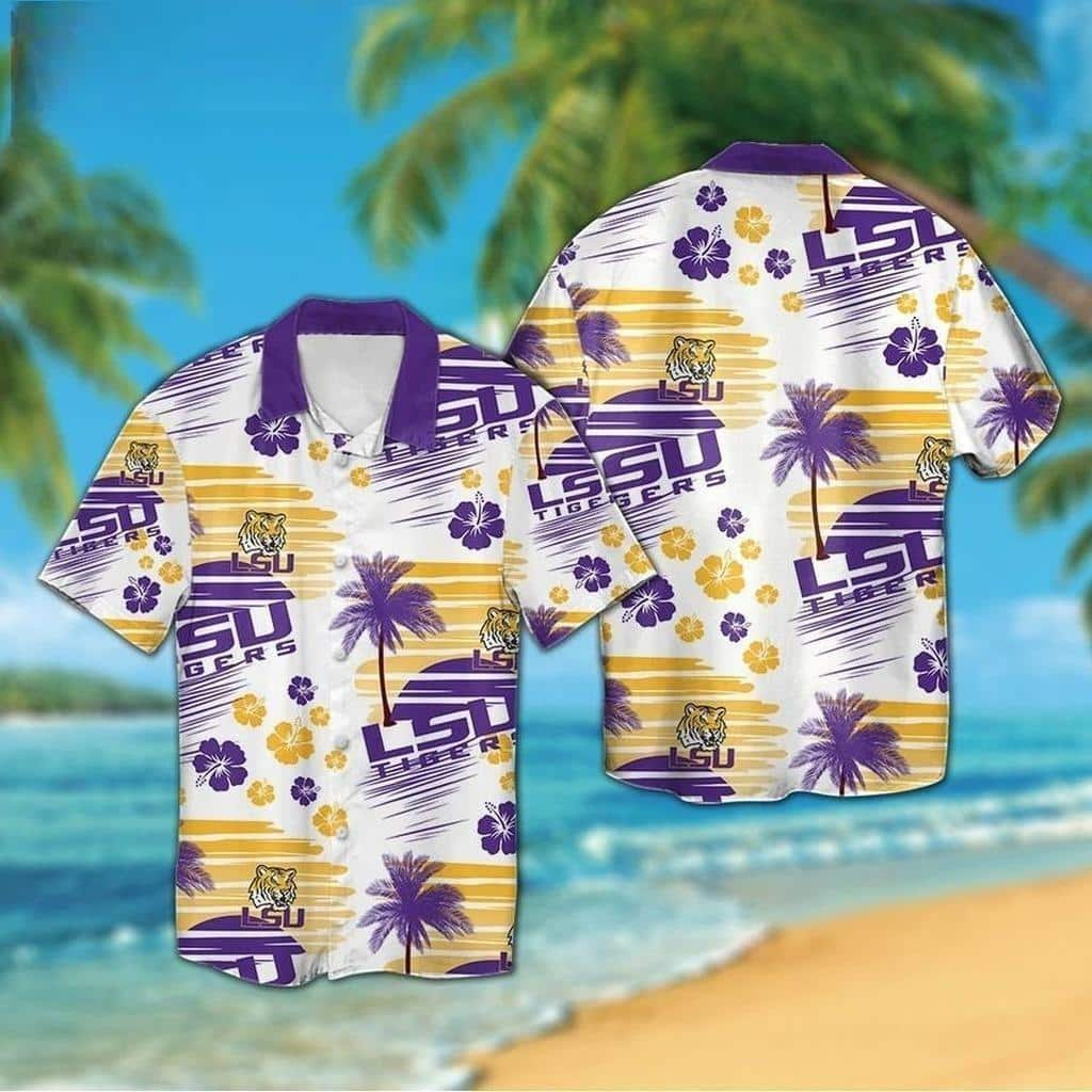 Lsu Tigers Football Hawaiian Shirt QT