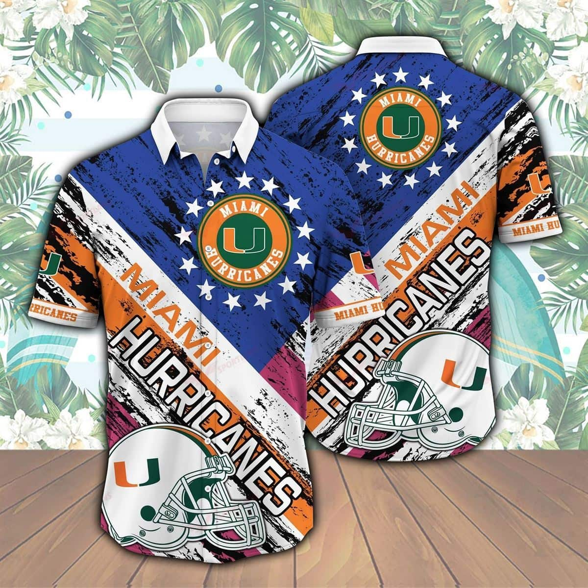 Miami Hurricanes Best Football Hawaiian Shirt VX