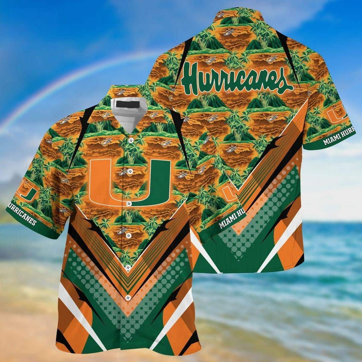 Miami Hurricanes College Football Hawaiian Shirt IN