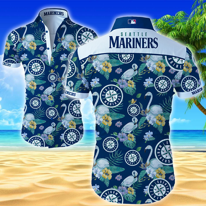 MLB Seattle Mariners Baseball Hawaiian Shirt FB