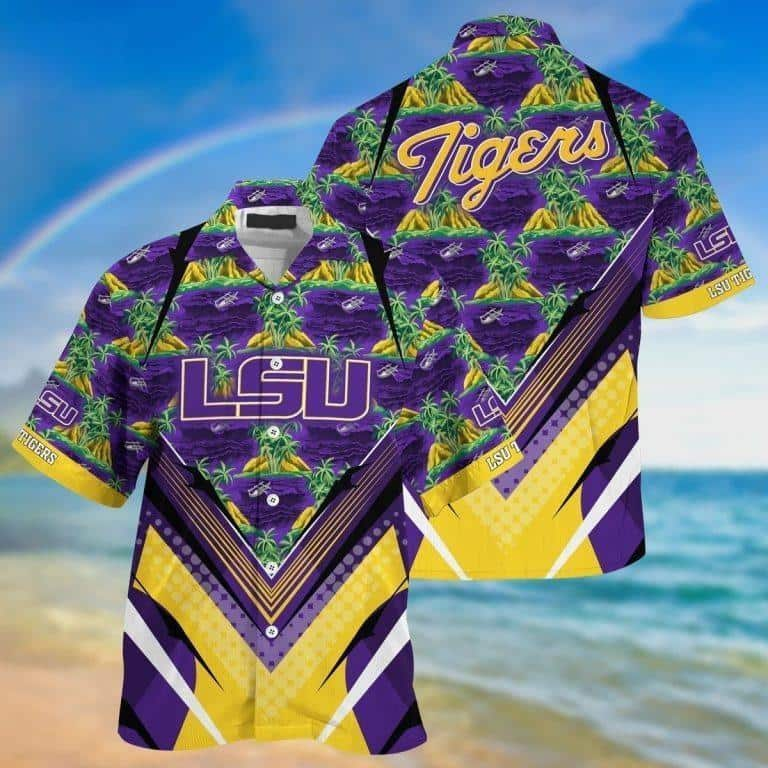 NCAA Lsu Tigers Fathers Day Hawaiian Shirt US