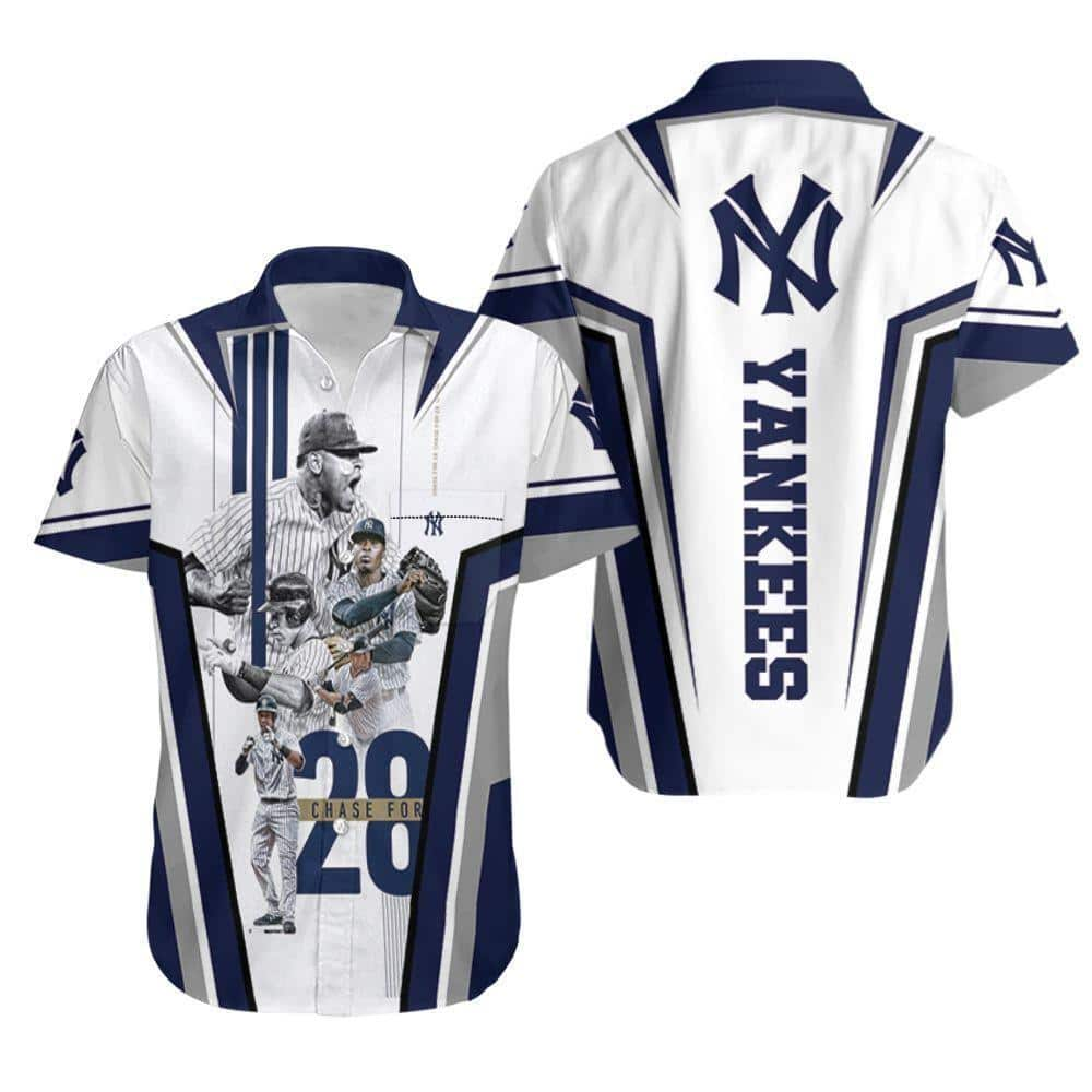 New York Yankees Baseball Adults Hawaiian Shirt FY