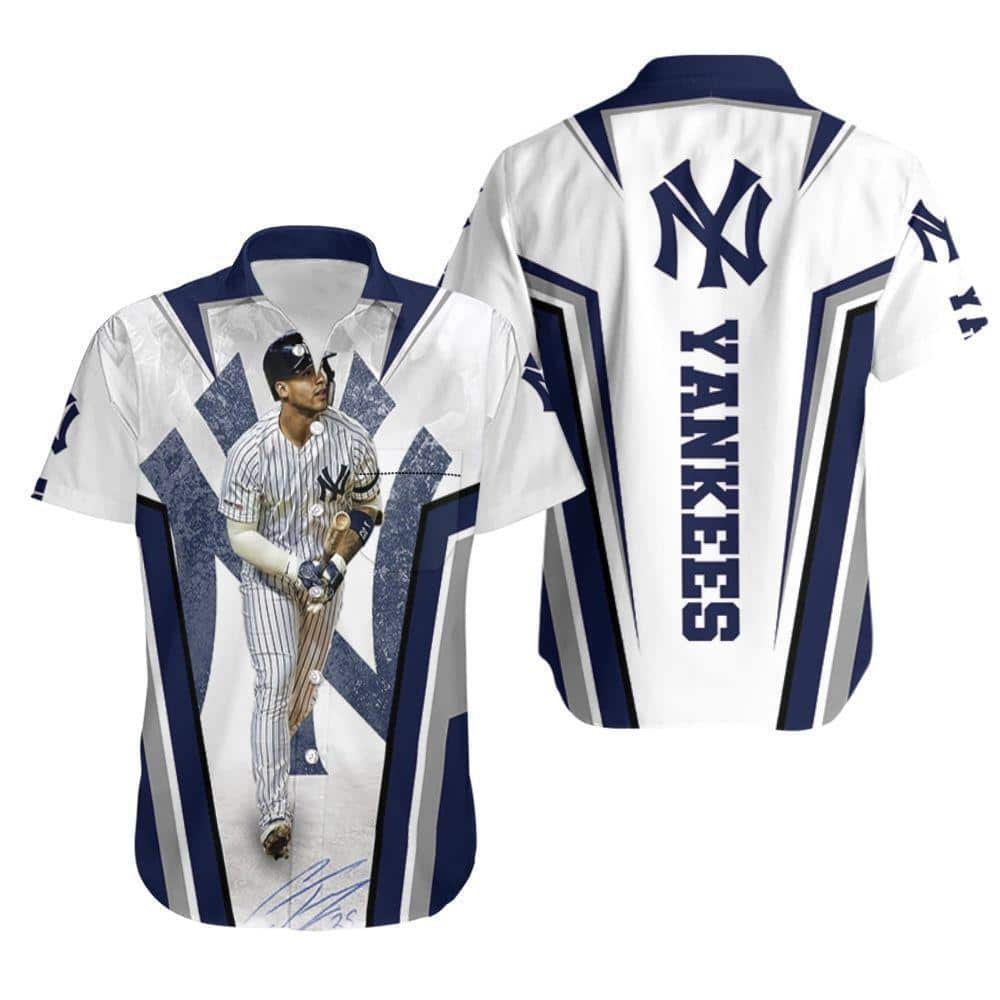 New York Yankees Gleyber Torres Hawaiian Shirt FK