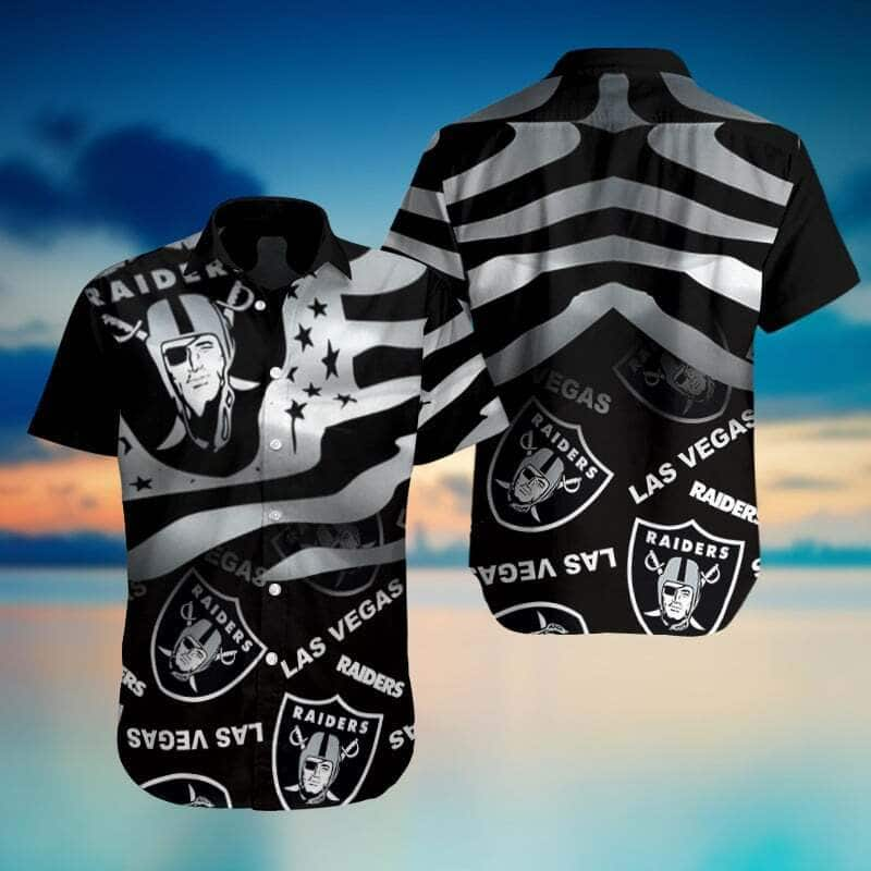 NFL Las Vegas Raiders Football From Son Hawaiian Shirt BE