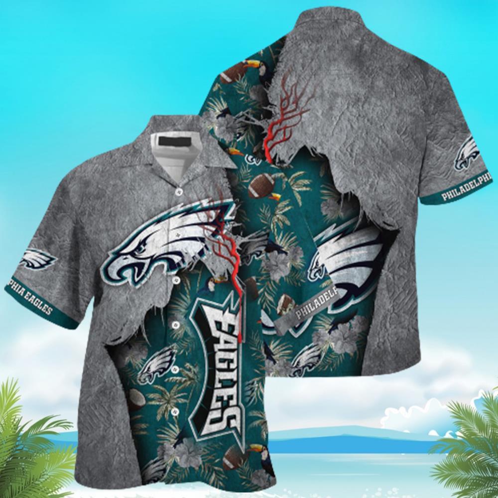 NFL Philadelphia Eagles Football Players Hawaiian Shirt GN