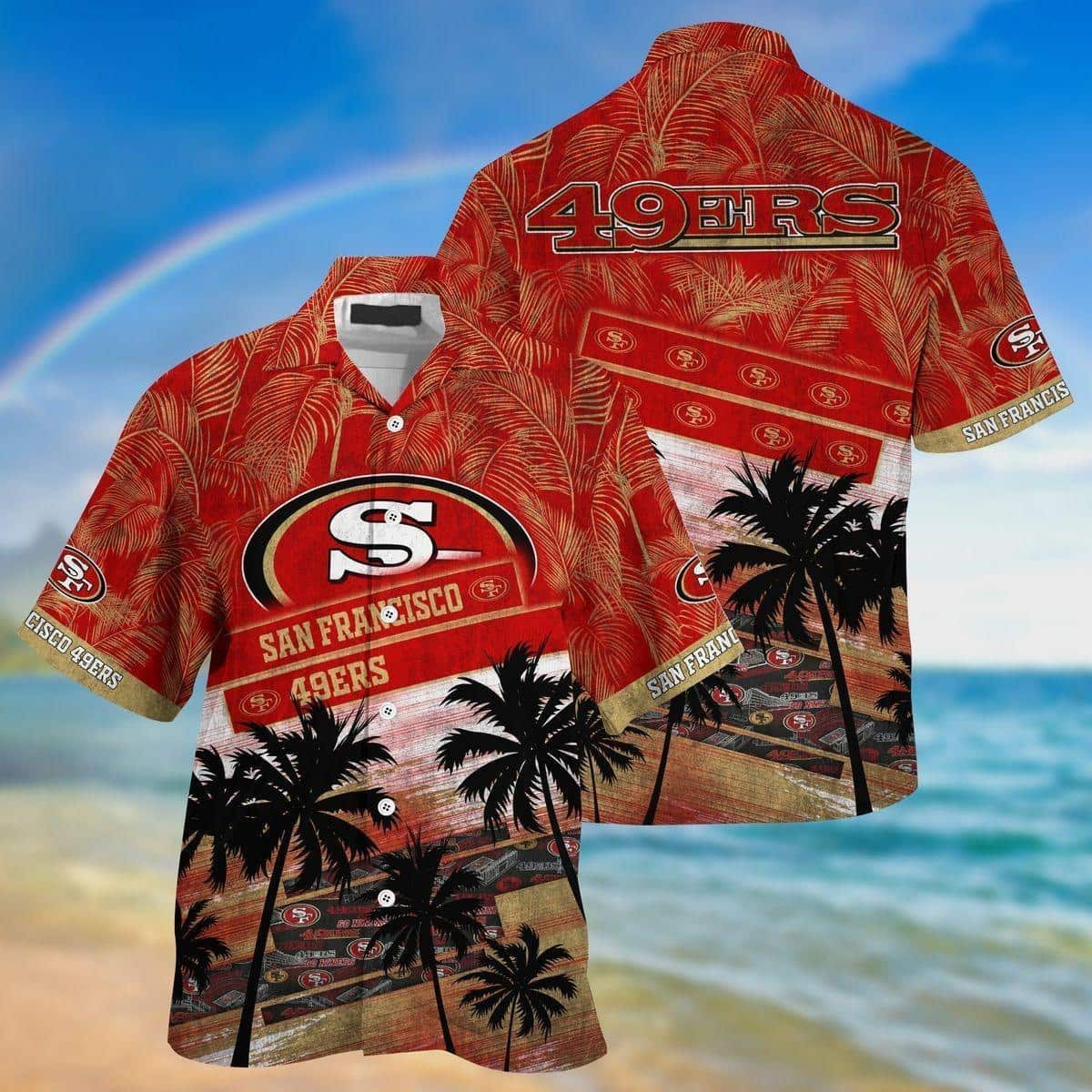 San Francisco 49Ers NFL Hawaiian Shirt NR