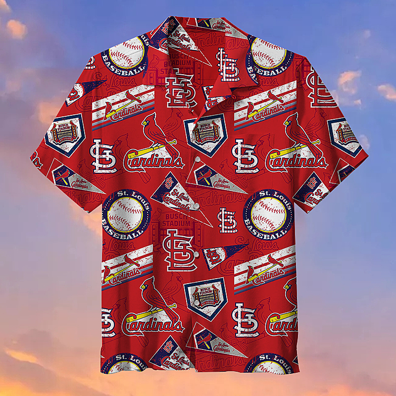 St Louis Cardinals Baseball Hawaiian Shirt GL