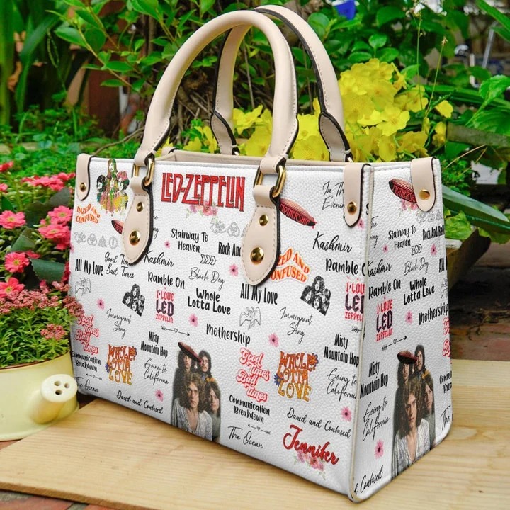 Led Zeppelin 2 Women Leather Hand Bag