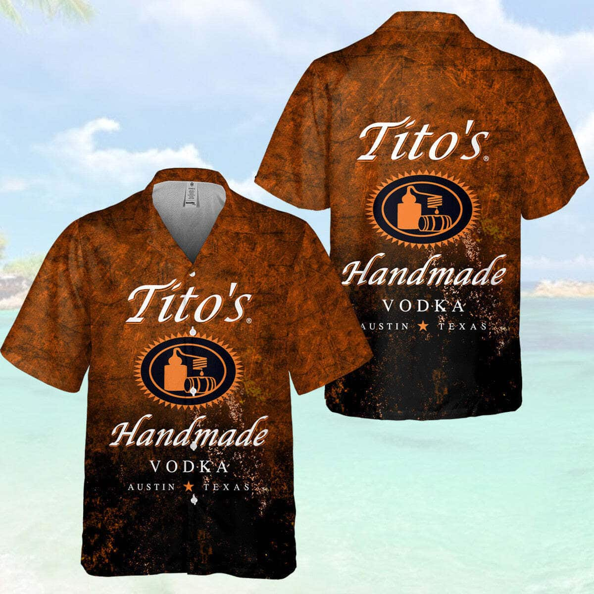 Titos Handmade Vodka Hawaiian Shirt MB