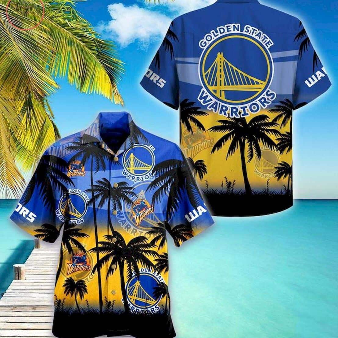 Vibes Golden State Warrior Vintage Hawaiian Shirt LM