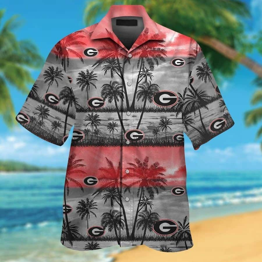 Vintage Georgia Bulldogs Uga Hawaiian Shirt WK