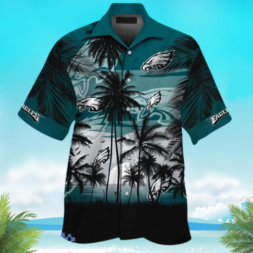 Vintage NFL Philadelphia Eagles Hawaiian Shirt ZV