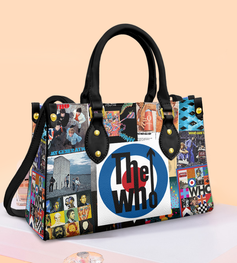 The Who band Women Leather Hand Bag