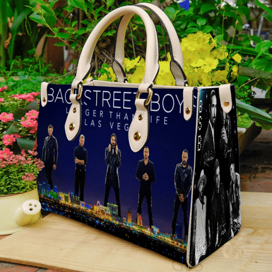 Backstreet Boys 1 Women Leather Hand Bag