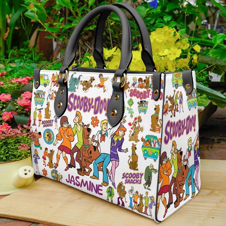 Scooby-Doo Lover Women Leather Hand Bag