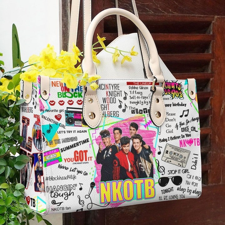 New Kids NKOTB lover Women Leather Hand Bag