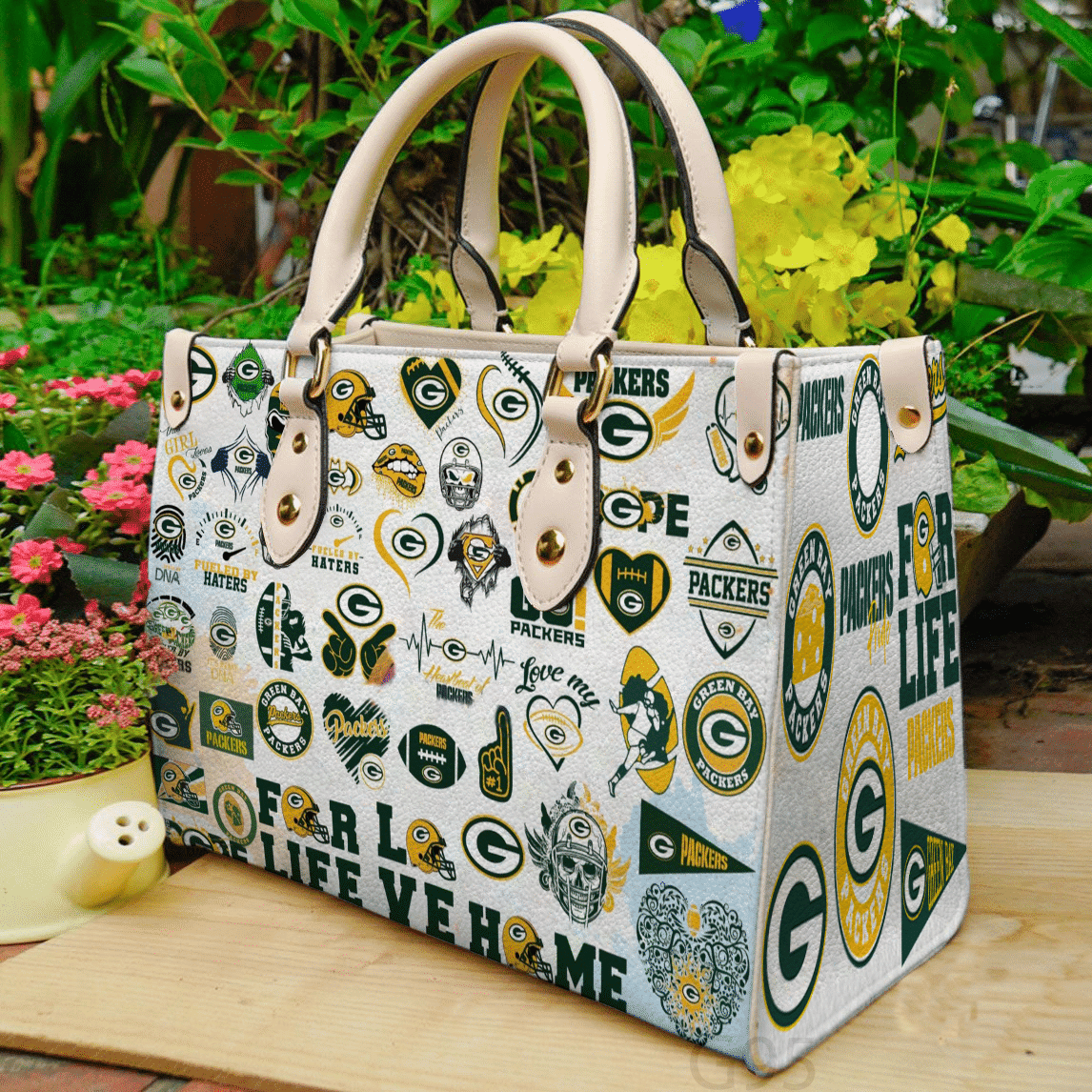 Green Bay Packers 1 Women Leather Hand Bag