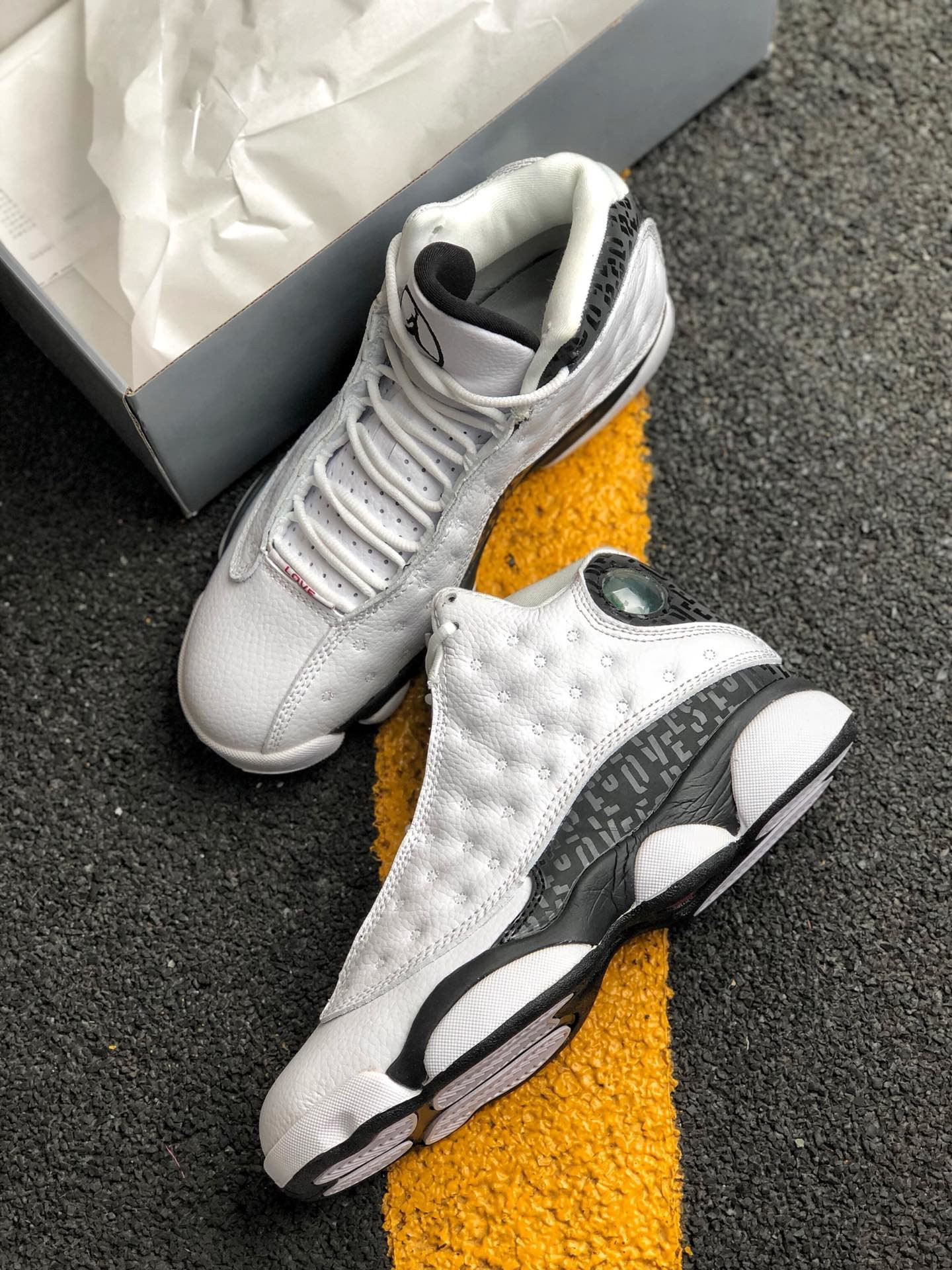 Air Jordan 13 Love & Respect White On Sale