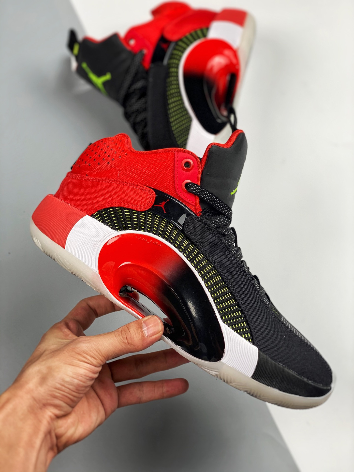 Air Jordan 35 CNY Black University Red-Yellow On Sale