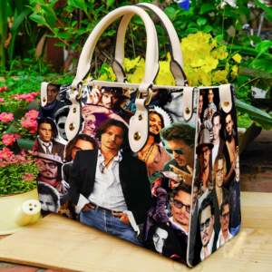 Johnny Depp Love 1g Women Leather Hand Bag