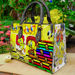 Tweety Bird 14 Women Leather Hand Bag