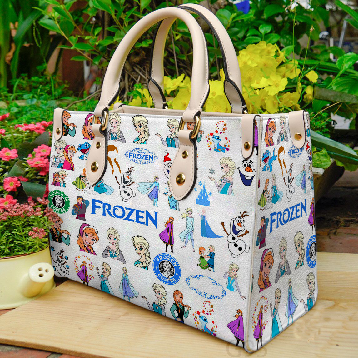 Frozen Women Leather Hand Bag