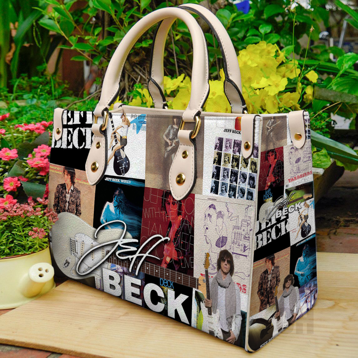 Jeff Beck Women Leather Hand Bag