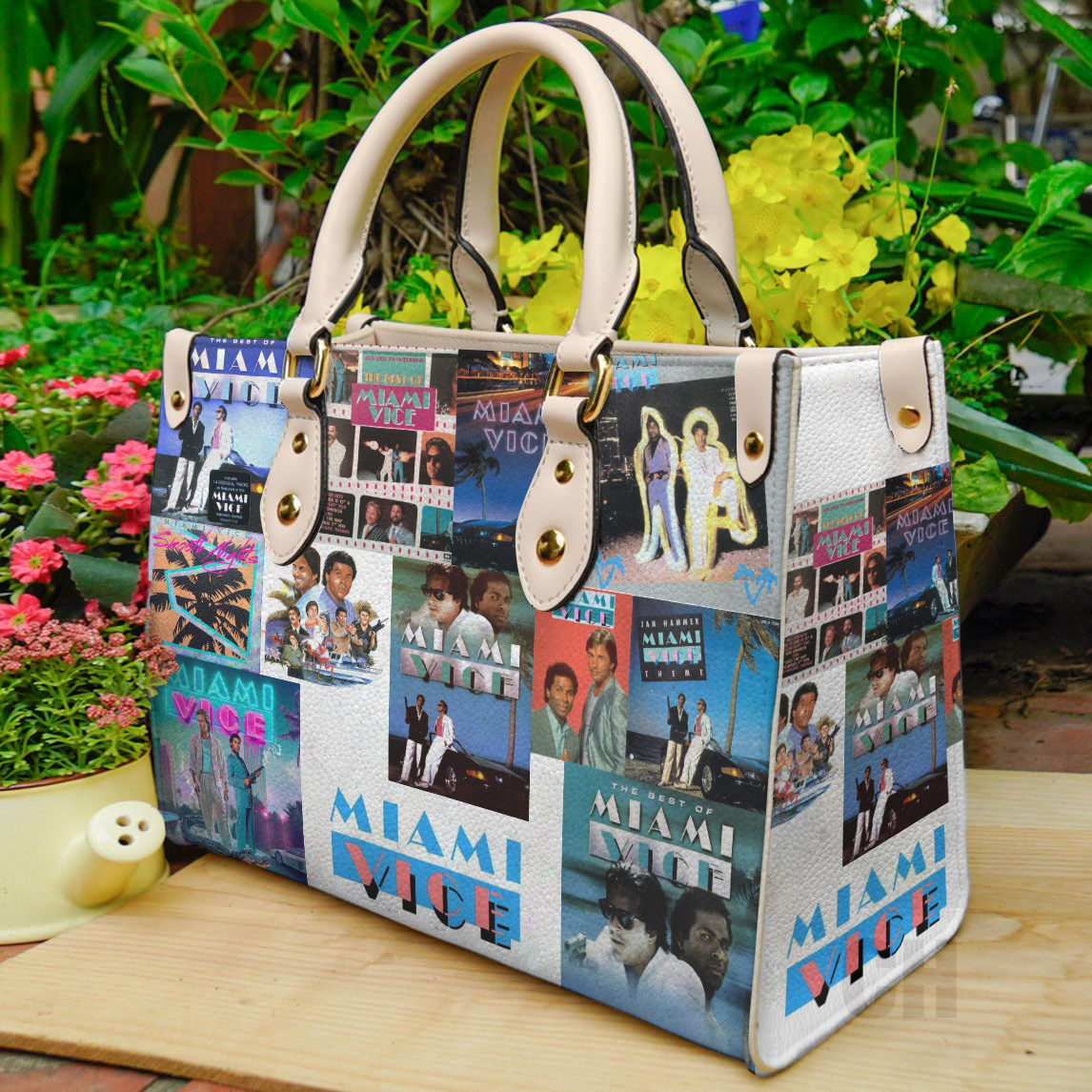 Miami Vice Women Leather Hand Bag