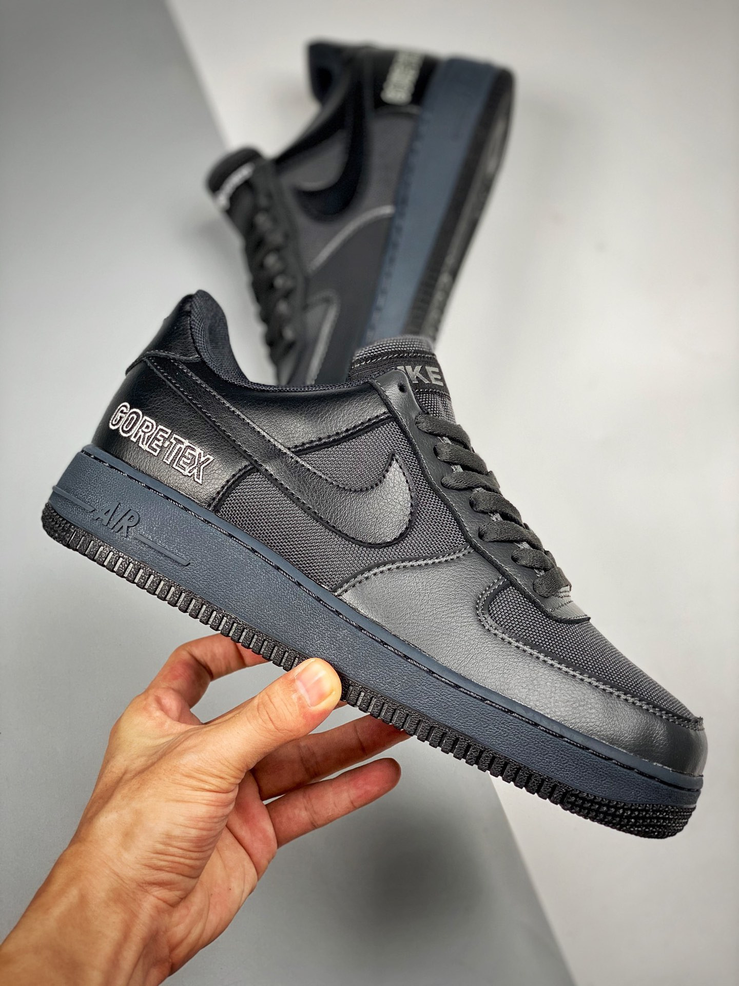 Nike Air Force 1 Gore-Tex Anthracite Black-Barely Grey For Sale