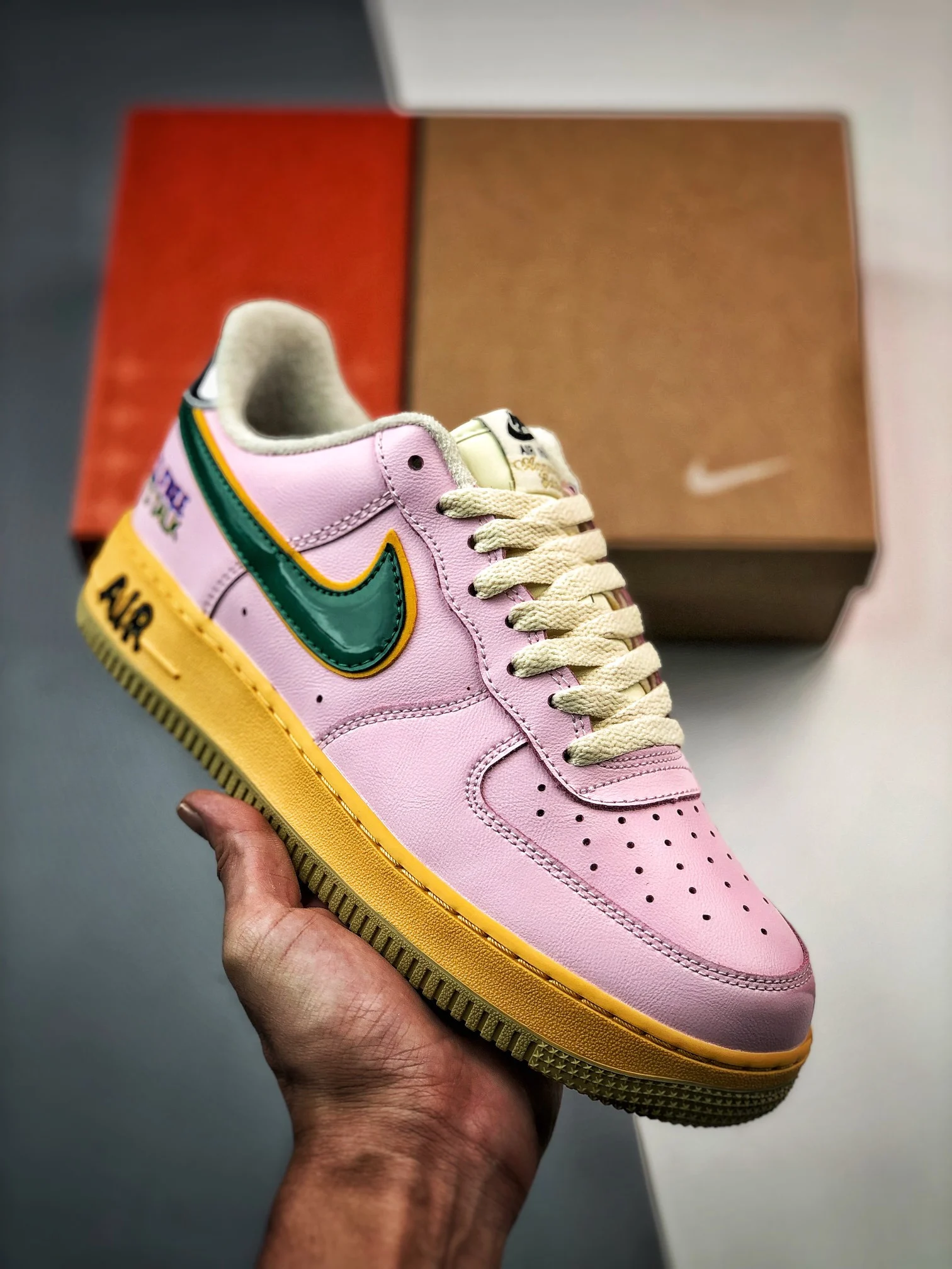 Nike Air Force 1 Low Feel Free, Lets Talk DX2667-600 For Sale