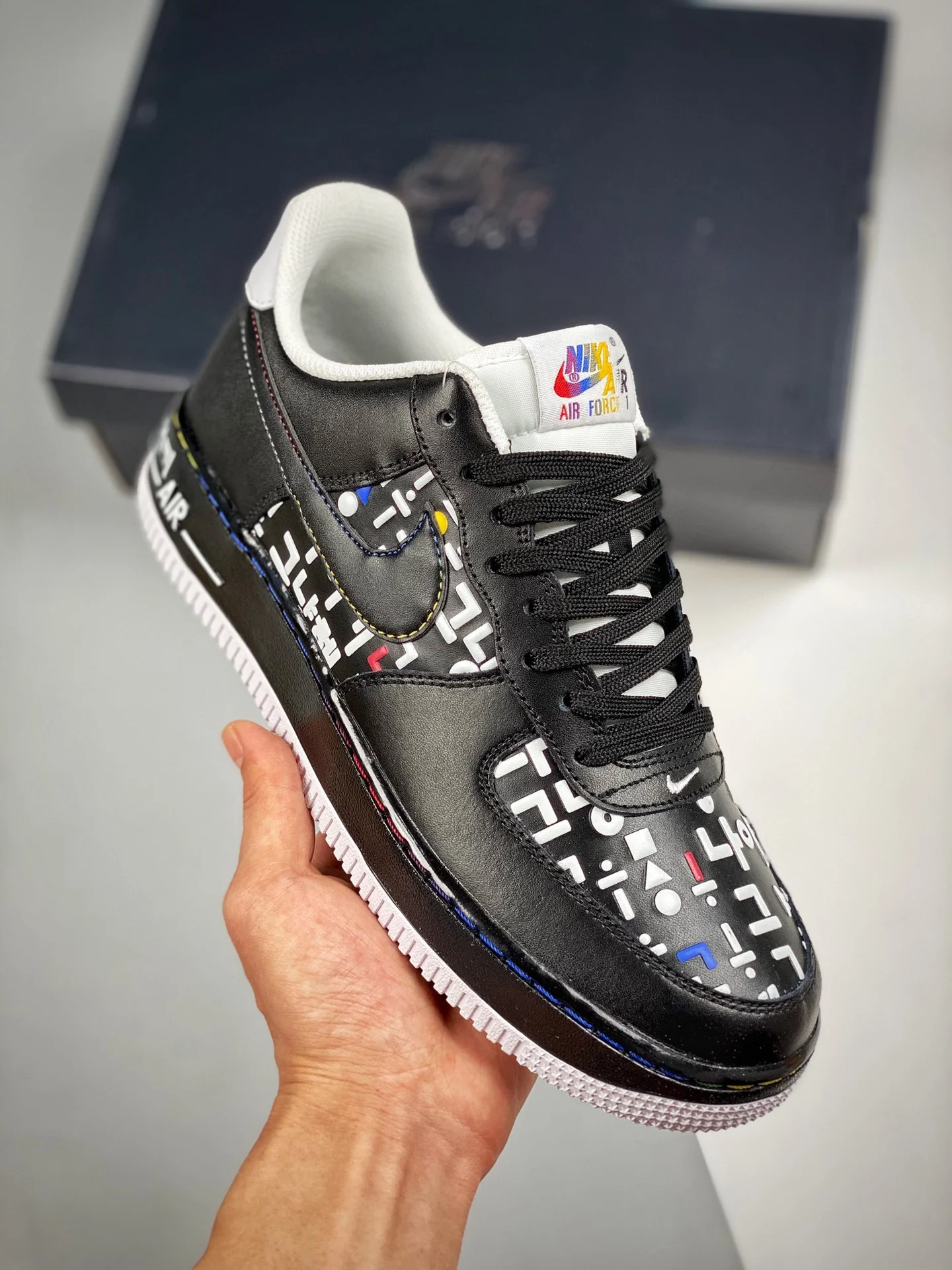 Nike Air Force 1 Low Hangeul Day Black DO2704-010 For Sale