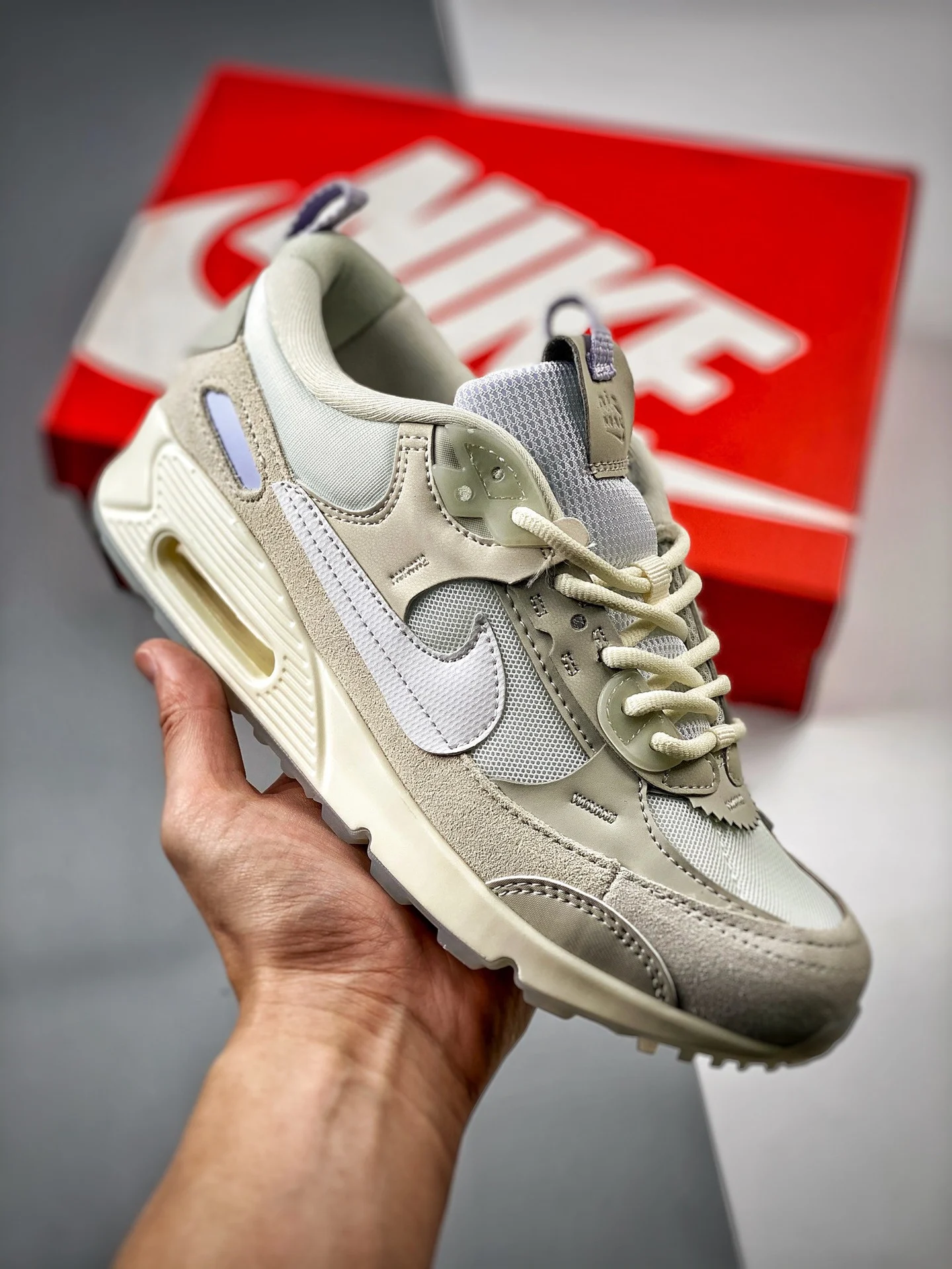 Nike Air Max 90 Futura Summit White Light Bone-Phantom For Sale