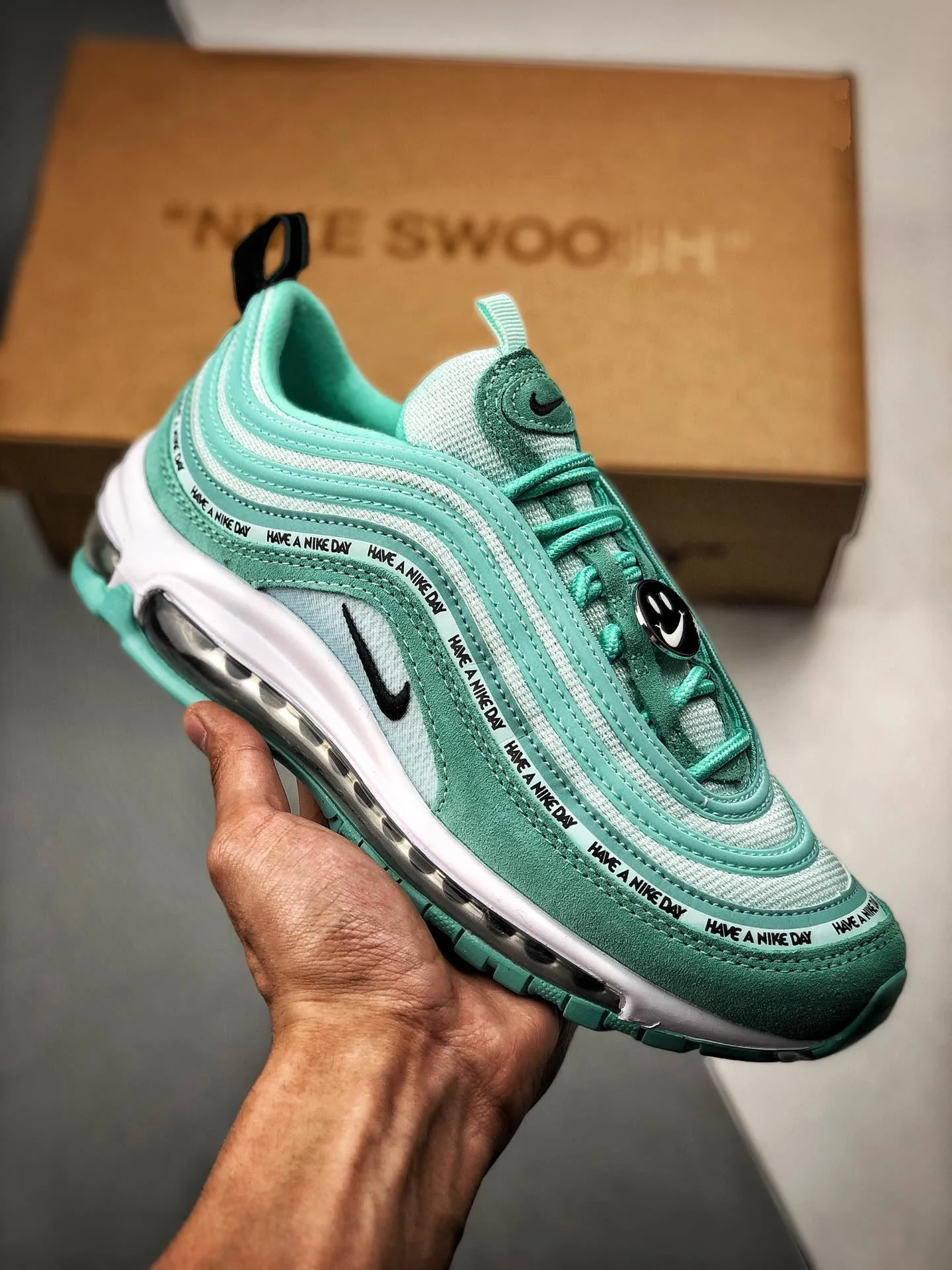 Nike Air Max 97 SE Have a Nike Day Tropical Twist Black-Teal Tint