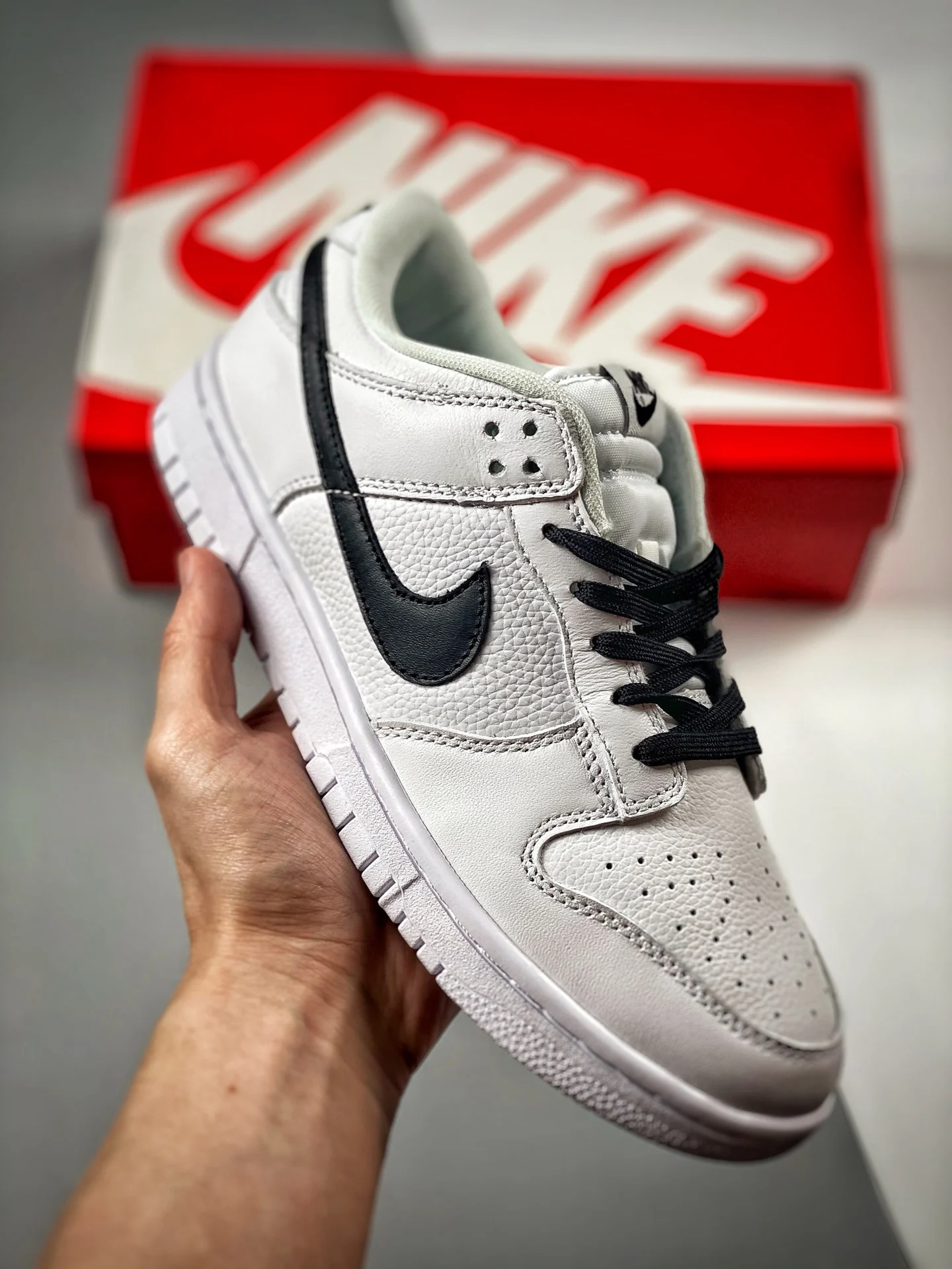 Nike Dunk Low White Black DJ6188-101 For Sale