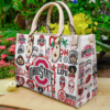 Ohio State Buckeye Women Leather Hand Bag