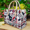 Houston Texans Women Leather Hand Bag