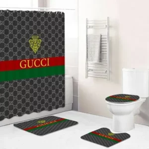 Gucci Bathroom Set Bath Mat Luxury Fashion Brand Hypebeast Home Decor