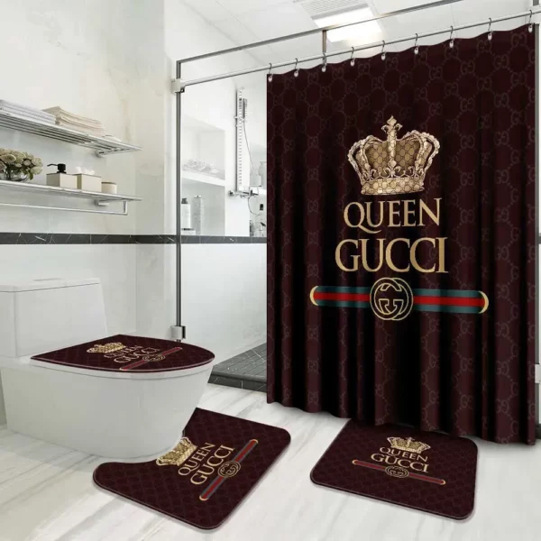 Gucci Bathroom Set Bath Mat Home Decor Luxury Fashion Brand Hypebeast