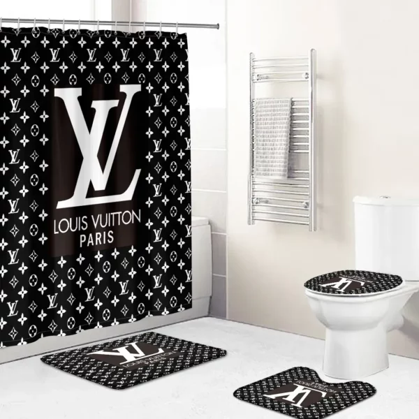 Louis Vuitton Bathroom Set Hypebeast Luxury Fashion Brand Bath Mat Home Decor