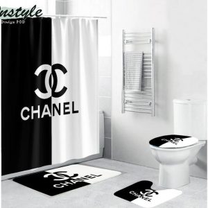 Chanel Bathroom Set Home Decor Luxury Fashion Brand Bath Mat Hypebeast