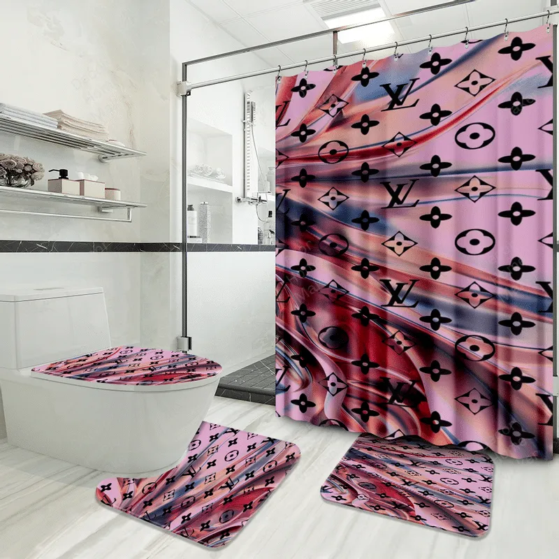 Louis Vuitton Lv Louis Vuitton Bathroom Set Hypebeast Luxury Fashion Brand Home Decor Bath Mat