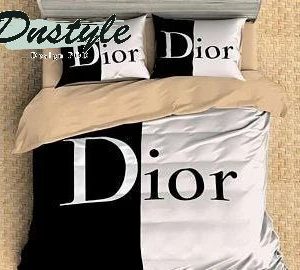 Dior Logo Brand Bedding Set Home Decor Luxury Bedroom Bedspread