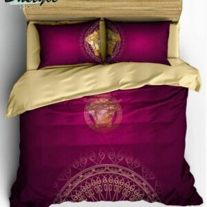 Versace Logo Brand Bedding Set Bedspread Home Decor Luxury Bedroom